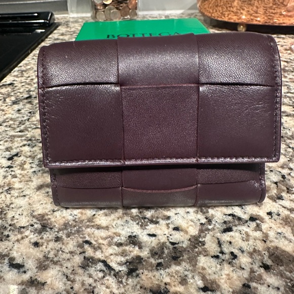 Bottega Veneta Handbags - Bottega Veneta Tri-fold Cassette Wallet